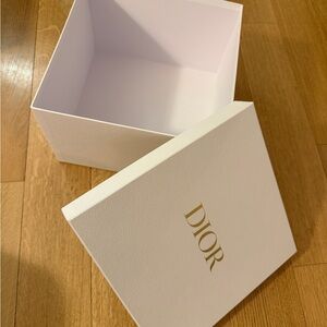 Dior Luxurious White and Gold Gift Box